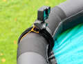 Ideally, the mount should be fitted above a kink on the front tube