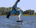 Initiate the turn to leeward