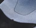 The inner lining of the Mission is limited to the torso area and the front of the thighs