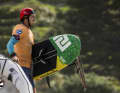 Currently in the lead: Bastien Escofet on France