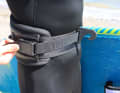 Unfortunately, the buckle is positioned very far to the side, which makes closing the flap fastener a little tedious