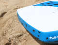 The wide rear has a sharp tear-off edge for clean water break-off