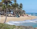 Austragungsort: Der Strand von Encuentro.
