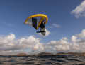 Freestyle tricks are also possible with the lightweight wing.