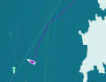 The position report from JPK 960 at 0.40 a.m. no longer corresponds to the previous direction