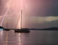 2014 : Sophie Stommel a pris une photo dramatique d'un orage nocturne en Croatie, une photo incontestablement magnifique.