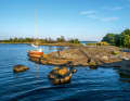Countless places invite you to linger, in some places there are moorings and toilets available