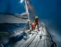 Especially when tougher conditions are expected, it is better to sail defensively into the night
