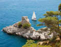 The area is characterised by numerous small and large anchor bays, each more beautiful than the last