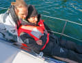 Rautek grip: With this special grip, one of the patient's arms is grasped from behind. However, this only works with lighter passengers or children
