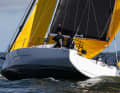 Der große Gennaker bringt die Hanse 360 ST auch bei leichtem Wind in Fahrt