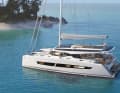 Large hull windows and a roof extended to the biminin characterise the look.
