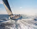 Fun zone: The 31.1 tonne displacement CNB 66 in its element. Even in strong winds, the rudder pressure remains pleasantly low and the steering feel direct