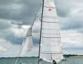 Unfurled again: To unfurl, simply release the clamp for the endless furling line and pull gently on the leeward sheet. Before doing so, luff slightly so that the Code Zero does not get caught in the mainsail cover