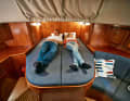 Owner's berth (example: Hallberg-Rassy 43)