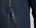 The side pockets with waterproof zip