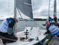 Here, the athletes work on an RS Venture Connect.