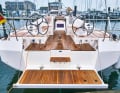 Reduced offer: The manually operated bathing platform is 2.10 metres wide and 0.70 metres deep. Unlike the C42, however, it is an extra
