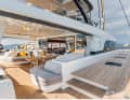 The side decks of the flagship have boulevard dimensions