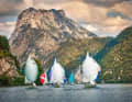 A reliable thermal blows on Lake Traunsee in summer: south wind in the morning, north wind in the afternoon