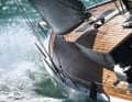 Fits the retro classic look. However, the teak rod cover is only available as an option