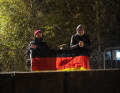 German fans travelling with the team in Le Havre