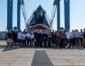 Impressioni su "Shamrock V", Saxon Wharf, Regno Unito