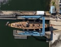 Impressionen "Shamrock V", Saxon Wharf, UK