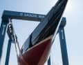 Impressionen "Shamrock V", Saxon Wharf, UK