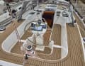 The centre cockpit is deep and long, the wheel quite small