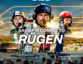 Ein frühes Werbeplakat für die deutsche SailGP-Premiere.