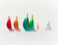 Canadian Christian Bonin took third place with this almost fairytale scene in a 29er regatta
