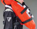 The Legend 305 from Baltic has the longest buoyancy chamber. It turns reliably and protects the mouth from water