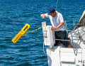 Die Lifesling von Westmarine ist Namensgeber für die klassischen Bergeschlingen. Das aktuelle Modell Lifesling II war Sieger im Rettungskragen-Test in YACHT 18/2017. Lange Leine, gute Schleppeigenschaften, Top-Verarbeitung und guter Sitz gaben den Ausschlag