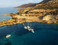 Le site archéologique de Knidos est l'une des nombreuses étapes qui valent le détour dans le golfe de Gökova. Plusieurs yachts peuvent prendre place sur le ponton devant