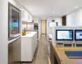 A standard: The crew areas have been expanded to match those of the guests.