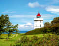 Le phare d'Agersø comme point de repère