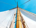 The rig was reconfigured several times and a lot of experimentation was carried out with the sails. A key to success on the course