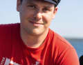 Engineer Vincent Regenhardt, 32, has been sailing his folk boat with his parents since he was a child