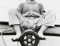 Boat builder and all-rounder Clark Mills, who designed the boat according to strict specifications for children to build themselves