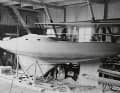 New building in Långedrag at the shipyard of Hjalmar Johansson, the brothers' uncle, with whom they learnt boatbuilding