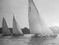 At a regatta of the 60 National Cruisers on the Wannsee in 1926