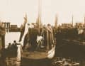 Die „Sowitasgoht“ Anfang Juli 1923 vor der Abreise aus Hamburg im Hafen Neumühlen