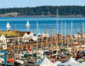 Colourful fleet. Around 300 wooden boats attract tens of thousands of visitors every year