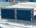 Mobile solution from Sunware, the modules can be folded together for storage