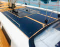 Modules integrated into the deck are elegant, but partial shading cannot be avoided