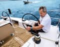 Cruising sailors are usually travelling with a small crew or alone. The sheet winches directly in front of the steering wheel make the boat suitable for single-handed sailing