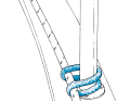 Splicing instead of screwing | Drawing: J. Peschke