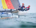 Paul Kohlhoff und Alica Stuhlemmer im Nacra 17