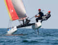 Paul Kohlhoff und Alica Stuhlemmer im Nacra 17